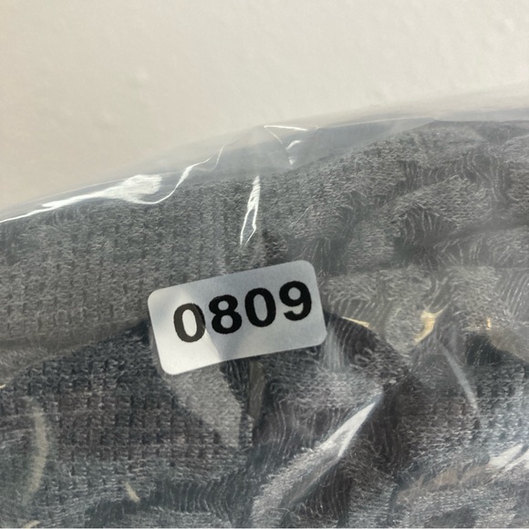 Bisou Bisou Michele Bohbot Midi Dress Lace Size 16 Argyle Zipper Charcoal Boho - Picture 16 of 16